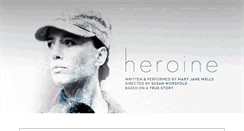 Desktop Screenshot of heroinetheplay.com
