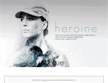 Tablet Screenshot of heroinetheplay.com